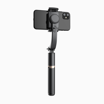 Mobile gimbal stabilizer with retractable handle