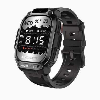 Large Smart Watch with GPS and Health Monitor