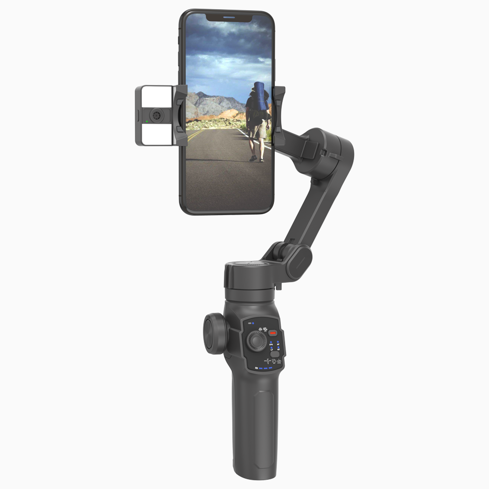 Smartphone Gimbal Stabilizer with AI Tracking