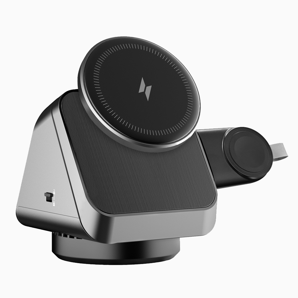 ChargeBase Fusion Rotating MagSafe Charger Dock