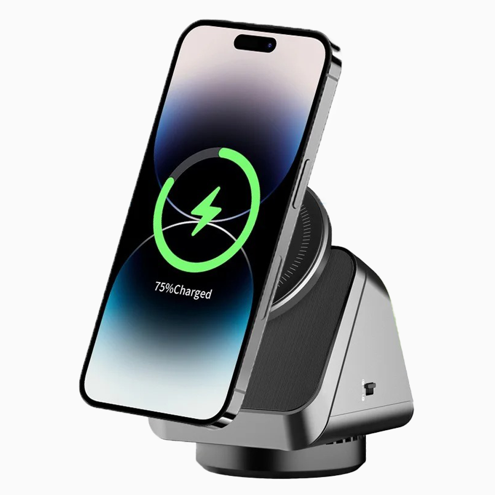 MagSafe 3 in 1 Charging Dock with Rotating Base